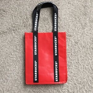 Starbucks mini tote